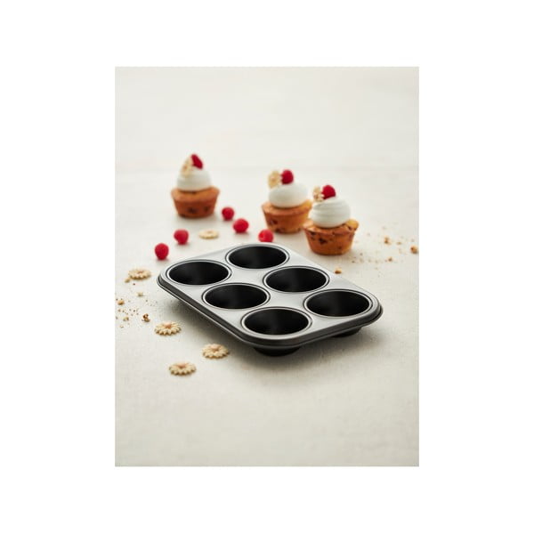 Tērauda cepšanas forma mafiniem 19x27 cm – Blomsterbergs-image-1