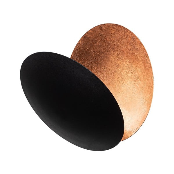 Melna/vara krāsas LED sienas lampa ø 25 cm Yosma – Opviq lights-image-3