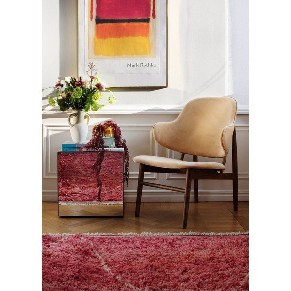 Stikla sānu galdiņš 45,5x45,5 cm Cube – Ellos Home-image-2