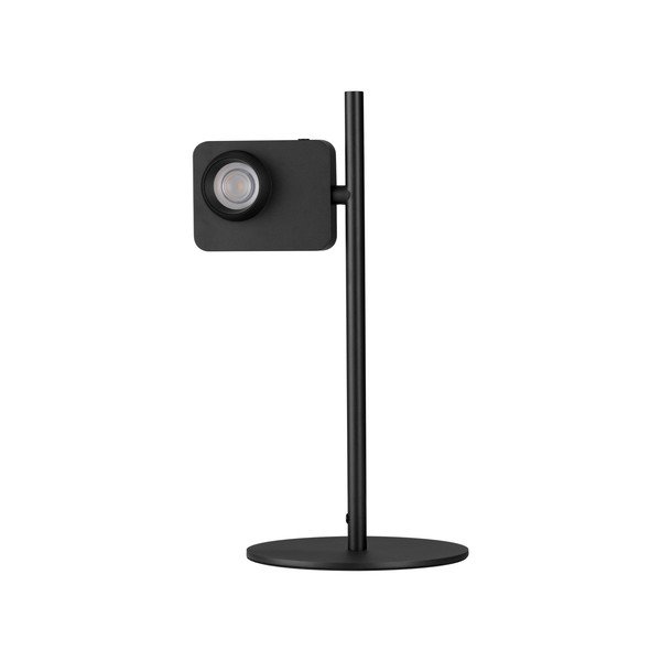 Melna alumīnija LED galda lampa ar saliekamu konstrukciju/ar regulējamu spilgtumu (augstums 46 cm) Kedros – Nova Luce