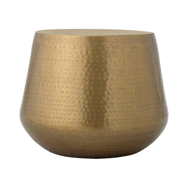 Zelta krāsas metāla apaļš žurnālgaldiņš ø 50 cm Avola – Bloomingville-image-2