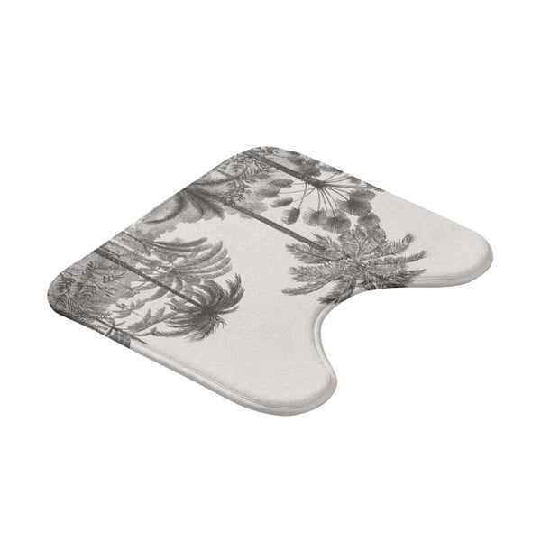 Melns/bēšs vannas istabas paklājiņš tualetei 45x45 cm Cocoty – douceur d'intérieur-image-2