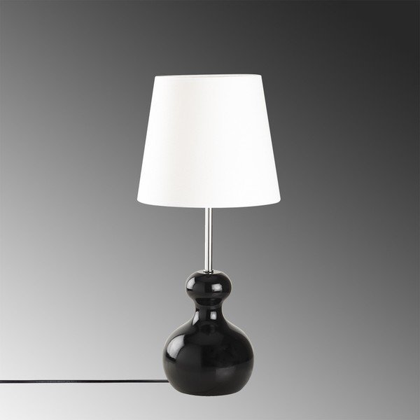 Koka galda lampa melnā krāsā Opviq apgaismojums Mallina-image-3