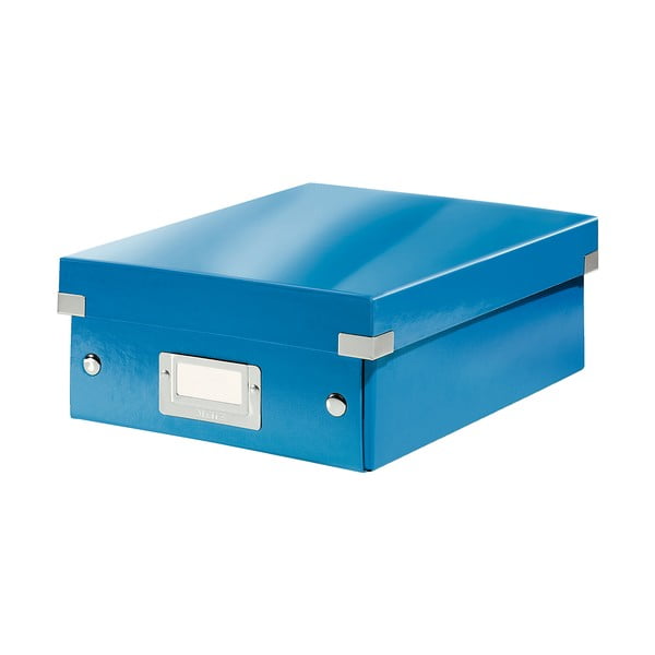 Zila kaste ar organizatoru Leitz Click&Store, garums 28 cm-image-2