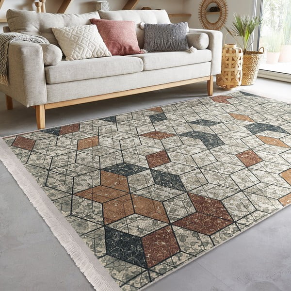 Pelēks paklājs 160x230 cm – Mila Home-image-2