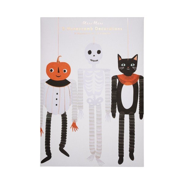 Helovīna rotājumi (3 gab.) Halloween – Meri Meri-image-2