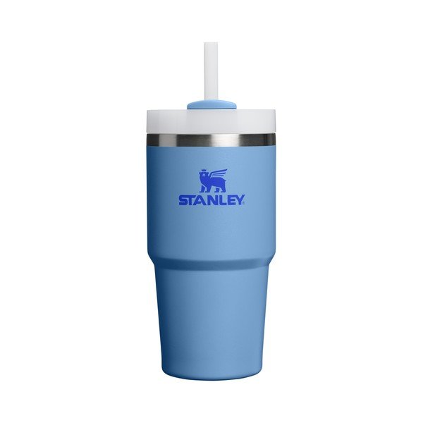 Zils nerūsējošā tērauda termoss ar salmiņu 600 ml Quencher H2.O FlowState™ Tumbler Blue Sky – Stanley