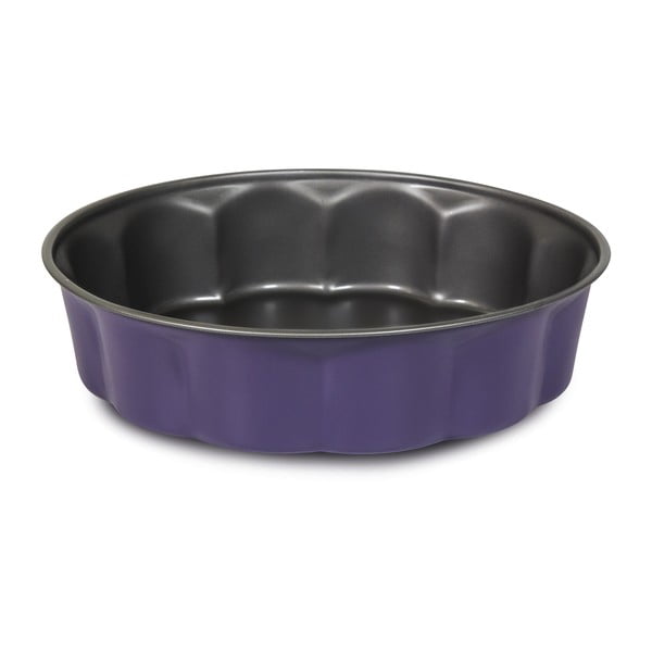 Guardini Bon Ton Fiorella violeta tērauda kūku veidne, ø 26 cm
