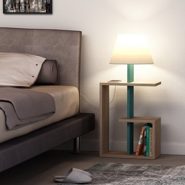 Tirkīza stāvlampa Homitis Saly-image-1