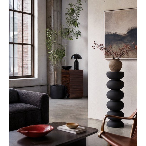 Metāla apaļš sānu galdiņš ø 35 cm Kobodo – Light & Living-image-3