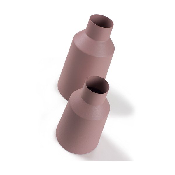 2 rozā vāžu komplekts La Forma Soco-image-2