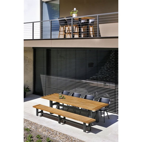 Melns/dabīga toņa dārza sols Yasmani – Hartman-image-1