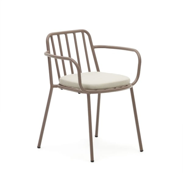 Violeti metāla dārza krēsli (4 gab.) Bramant – Kave Home