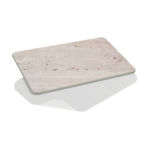 Gaiši brūns diatomīta vannas istabas paklājiņš 39x60 cm Puna – Wenko-image-2