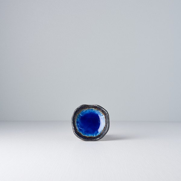 Zils keramikas šķīvis MIJ Cobalt, ø 9 cm-image-3