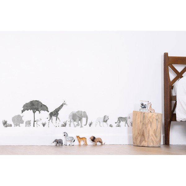 Uzlīmju loksne 30x42 cm Wild Animals – Lilipinso-image-1