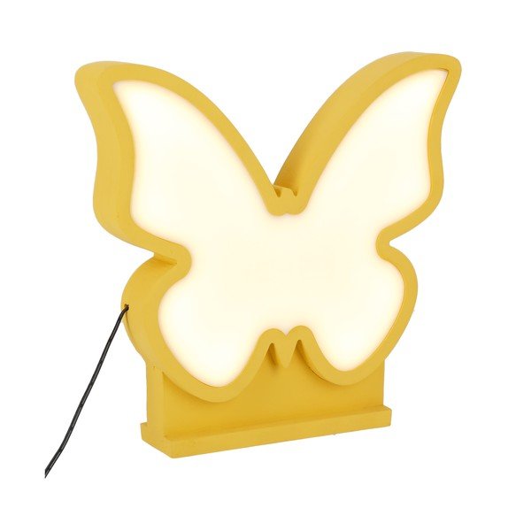 Dzeltena bērnu lampa Butterfly – Candellux Lighting-image-1