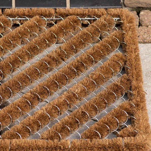 Kokosšķiedras durvju paklājiņš 45x75 cm – Esschert Design-image-1