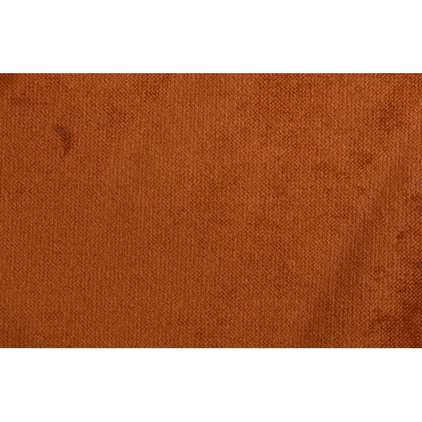 Oranžs samta dīvāns 277 cm Rodeo – WOOOD-image-1
