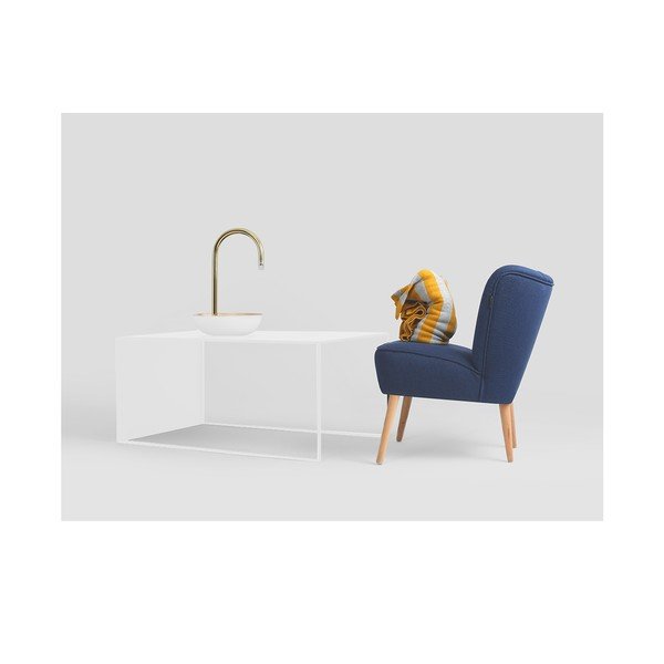 Balts metāla žurnālgaldiņš 60x100 cm 2Wall – CustomForm-image-1