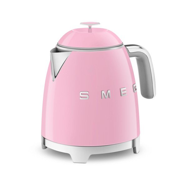 Rozā nerūsējošā tērauda elektriskā tējkanna 800 ml Retro Style – SMEG-image-3