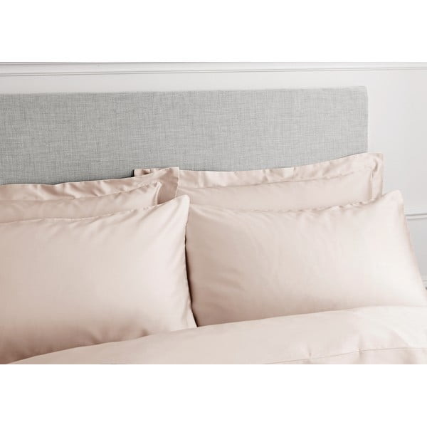 Bēšs kokvilnas satīna gultas veļa Bianca Classic, 200 x 200 cm-image-2