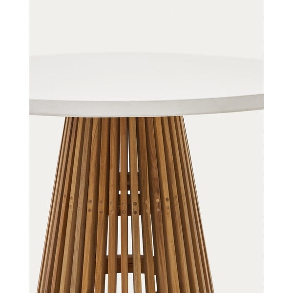 Apaļš dārza ēdamgalds ø 90 cm Alcaufar – Kave Home-image-4