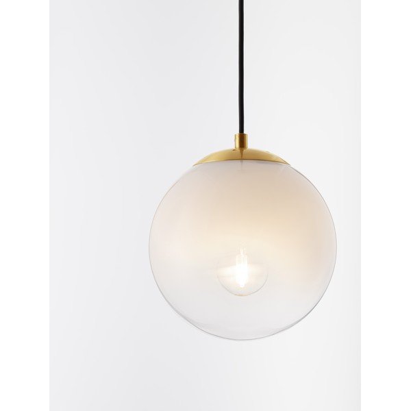 Balta/zelta krāsas stikla piekaramā lampa ø 20 cm Vita – Nova Luce-image-2