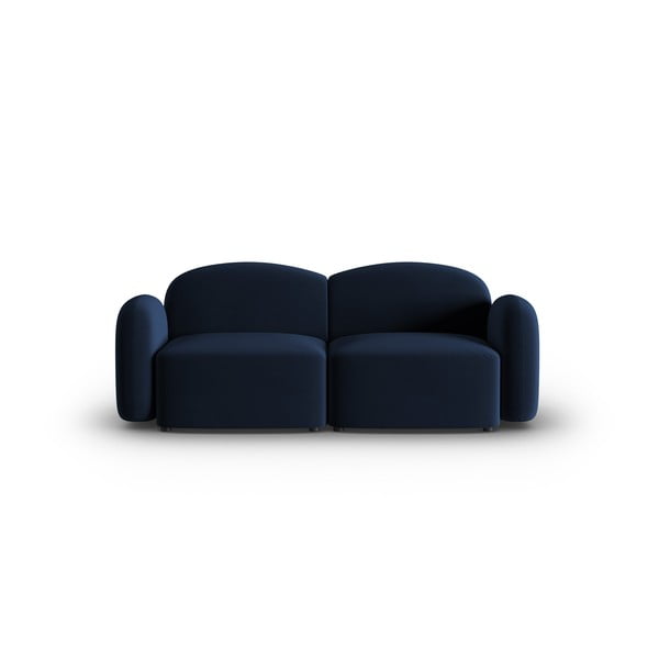 Zils samta dīvāns 194 cm Blair – Micadoni Home