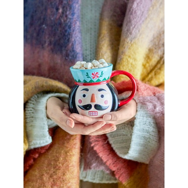 Māla krūze ar Ziemassvētku motīvu 370 ml Feast – Bloomingville-image-1