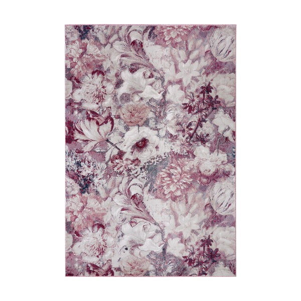Pelēks un rozā paklājs Mint Rugs Symphony, 120 x 170 cm