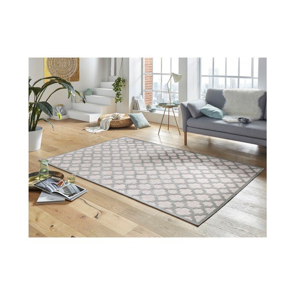 Pelēks viskozes paklājs Mint Rugs Bryon, 160 x 230 cm-image-1