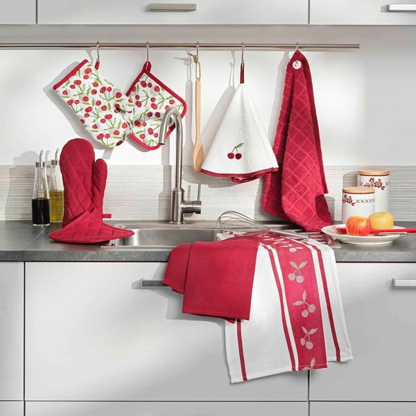 Virtuves cimdi (2 gab.) Cerisette – douceur d'intérieur-image-2
