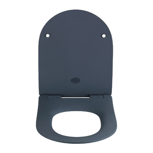 Pelēks tualetes poda sēdeklis Wenko Sedilo Grey, 45,2 x 36,2 cm-image-3