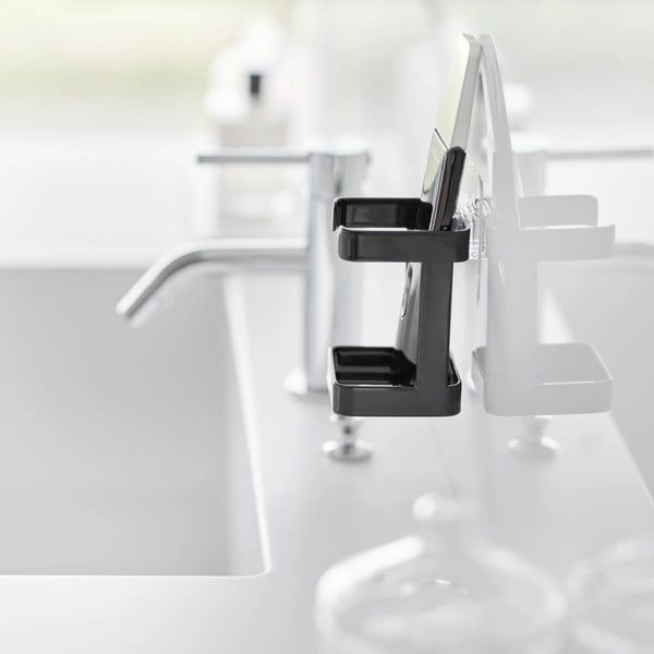 Melns metāla ādas kopšanas piederumu turētājs Film Hook – YAMAZAKI-image-4