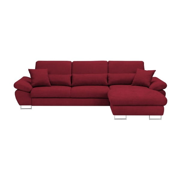 Sarkanais Windsor & Co Dīvāni Pi dīvāns, labais stūris