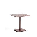 Tērauda dārza ēdamgalds 70x70 cm Brai – Kave Home