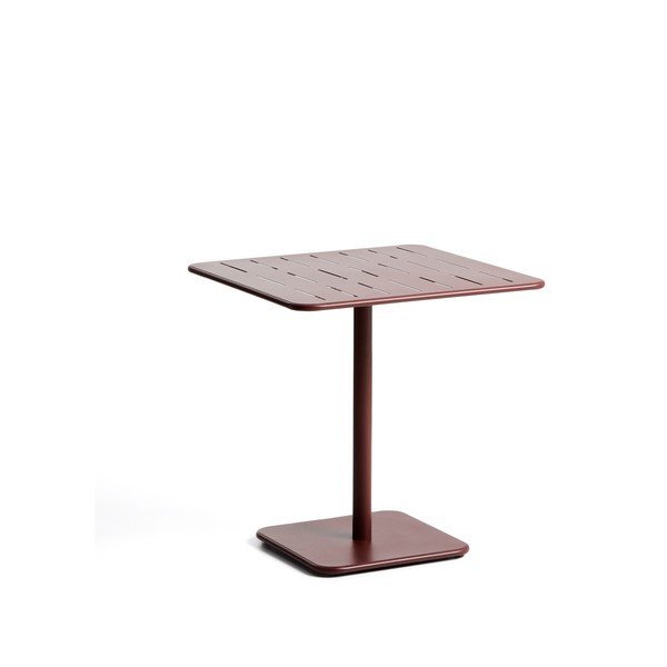 Tērauda dārza ēdamgalds 70x70 cm Brai – Kave Home