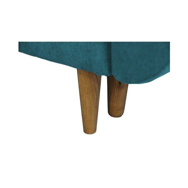 Turkīza krāsas dīvāns ar gaišām kājām Mazzini Sofas Rose-image-1