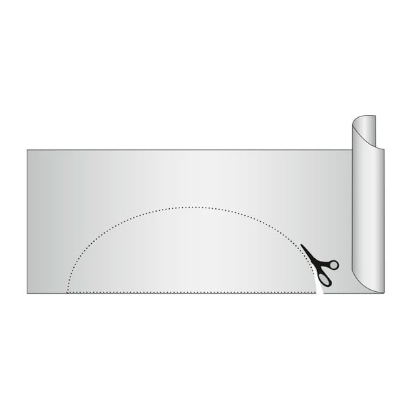 Pretslīdošs caurspīdīgs atvilktņu paklājs Wenko, 150 x 50 cm-image-3