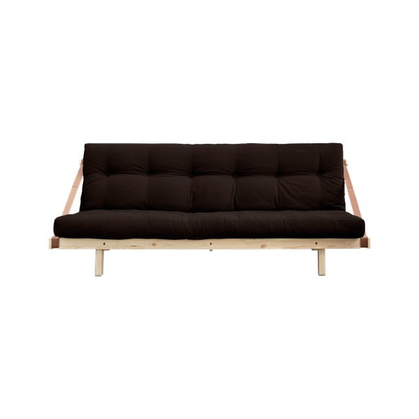 Izvelkamais dīvāns Karup Design Jump Natural Clear/Brown