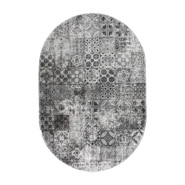 Pelēks mazgājams paklājs 80x120 cm – Vitaus