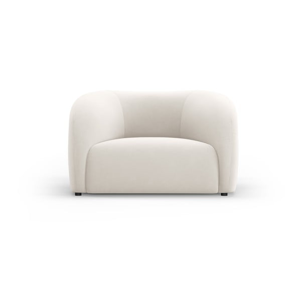 Balts samta atpūtas krēsls Santi – Interieurs 86