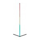 Melna LED stāvlampa (augstums 141 cm) Level – Reality