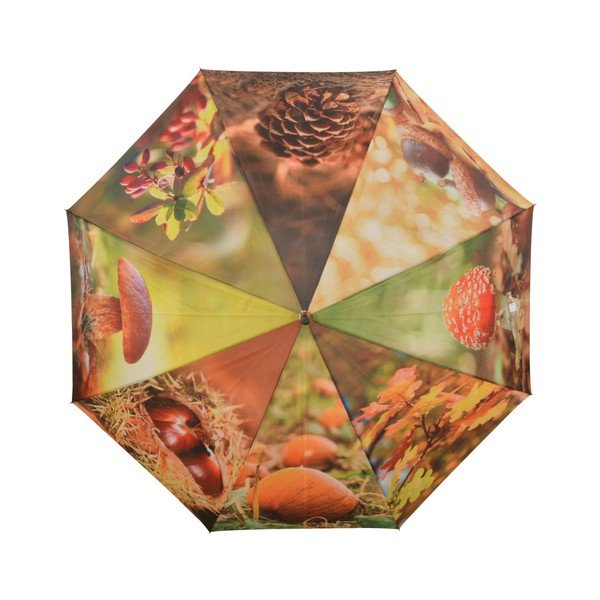 Bare lietussargs ar rudens dizainu Esschert Design, ø 120 cm-image-1