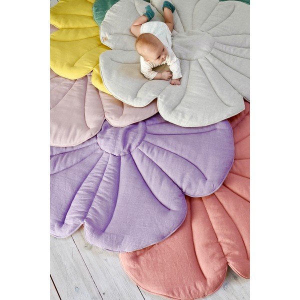 Krēmkrāsas bērnu rotaļu paklājiņš Sandy Lily – Moi Mili-image-2