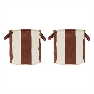 Tekstila uzglabāšanas grozi (2 gab.) ø 32x32 cm Kara – OYOY Living Design