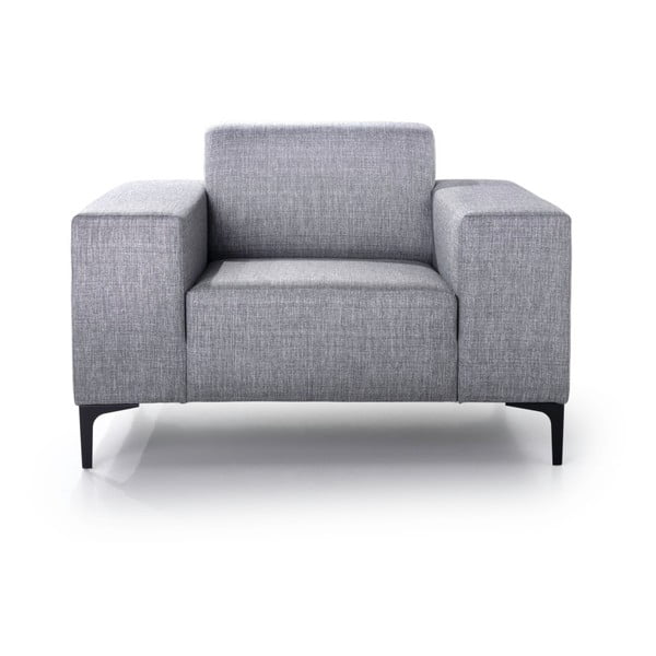 Gaiši pelēks atpūtas krēsls Scandic Diva-image-2