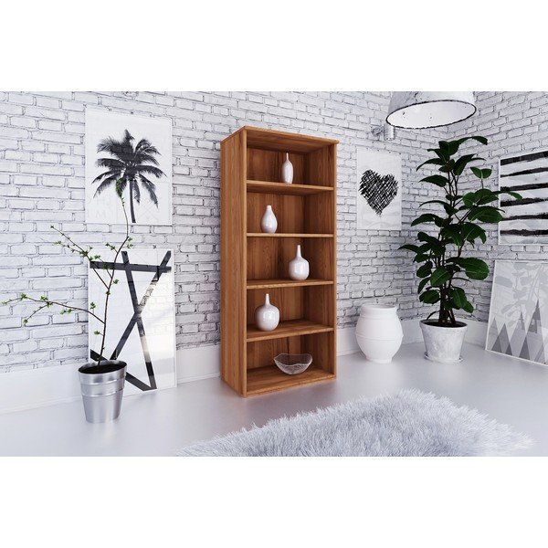 Dižskābarža koka grāmatplaukts 74x176 cm Vento – The Beds-image-1