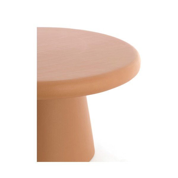 Terakotas oranžs apaļš žurnālgaldiņš ø 70 cm Kulona – Light & Living-image-4